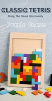 Comprar Tetris Rompecabezas 3d Tangram Educativo Intelectual Juguete