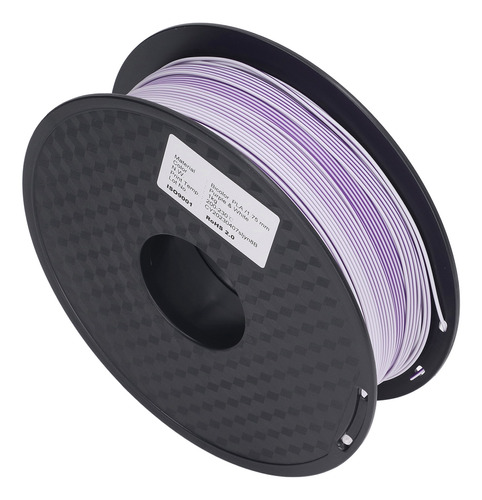 Impresora 3d Pla Filament, De Doble Color, Morado Y Blanco,