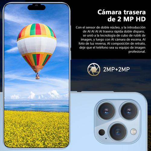 Teléfonos Inteligentes Android Baratos I15 Pro Max 5.0 Pulgadas Ram1gb Y Rom16gb
