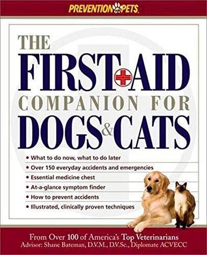 The First Aid Companion For Dogs  Y  Cats (prevention Pets)