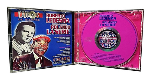 Rolando La Serie Y Roberto Ledesma Cd 12 Canciones