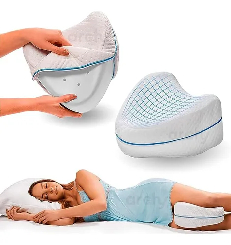 Almohada Ortopédica Para Piernas Y Cuello Descanso