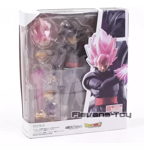 Boneco Goku Black Rose dragonball S sh Figuarts Articulado