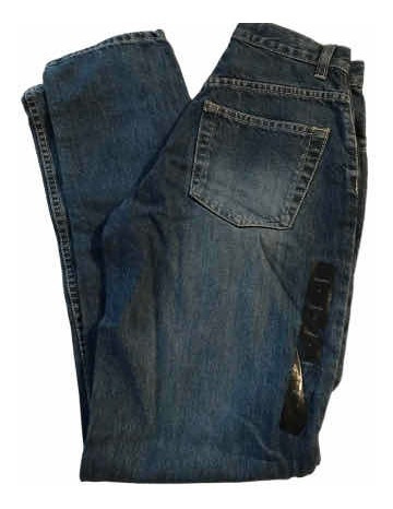 Gap Jeans Azules Denim Classic Mezclilla Leg Pantalón Mk T1r