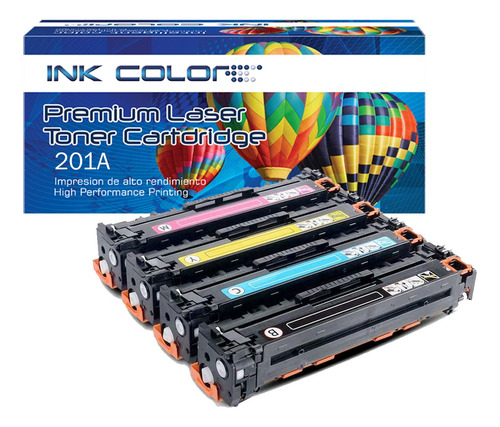 Kit 4 Toner Genérico Para 201a Imp Laser Color M277dw M277n