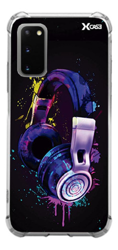 Case Head Phone - Samsung: A20s