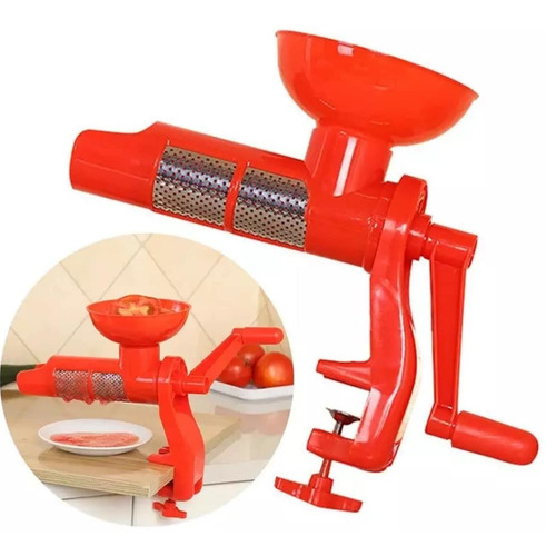 Imagem 1 de 6 de Maquina Manual Moedor Espremedor Tomate Molhos - Promoção