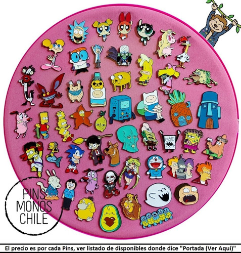 Pins Broches Cartoons - Dibujos Animados