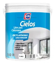 Comprar Pintura Latex Interior Cielorraso Elbex Antihongos 10lt Color Blanco