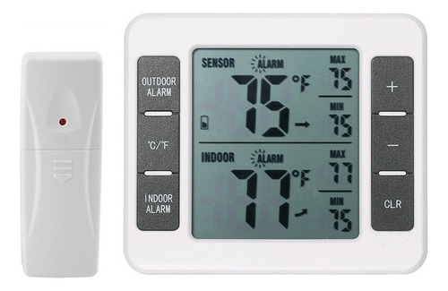. Alarma Audible Del Termómetro Digital Inalámbrico For