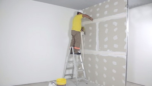 Imagen 2 de 6 de Placa Yeso Pared Interior Durlock 9,5mm 1.20x2.40x9.5 Parana