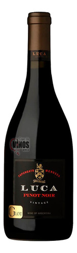 Vino Luca Pinot Noir G - Lot 750 Ml By Laura Catena