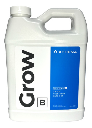 Athena Grow B Fertilizante Vegetación 1 Litro
