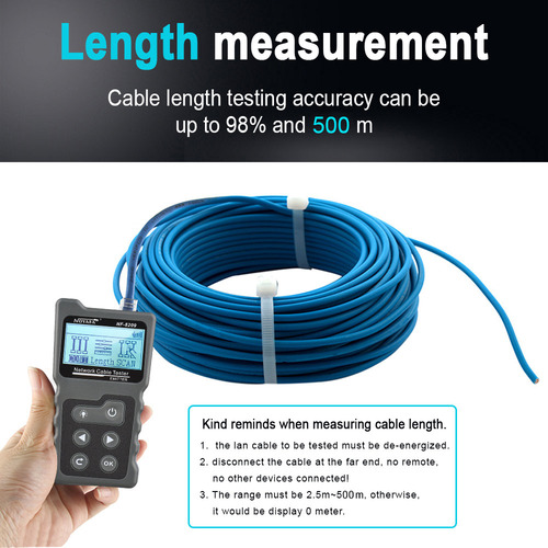 Probador De Cables Poe Cable Y Tracker Wire