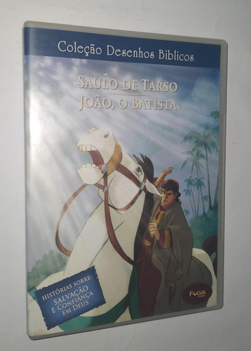 Dvd Coleção Desenhos Bíblicos - Saulo De Tarso... ( 10533 )