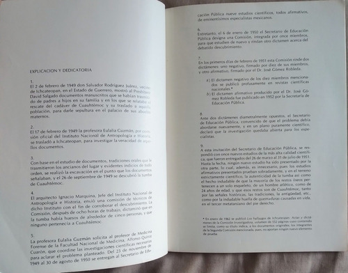 Libro: Ichcateopan La Tumba De Cuauhtémoc (Usado)