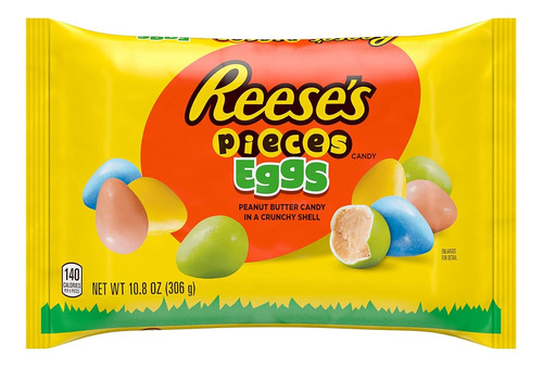 Reese's Pieces Eggs Huevitos Pascua Crema Cacahuate Peanut B