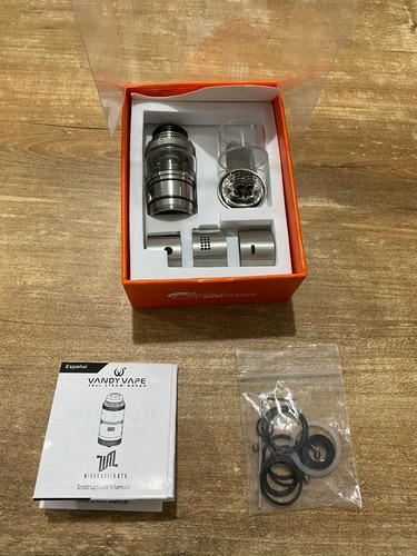 Atomizador Widowmaker Rta Con Algodón - 10 Dias De Uso