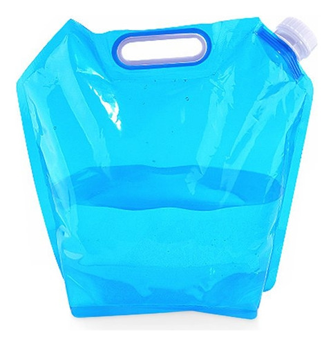 Bolsa Agua Plegable 10 L, Portatil  Para Acampar, Senderismo