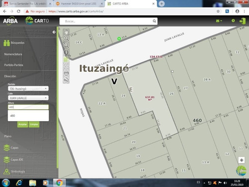 Imagen 1 de 1 de Lote En Venta En Ituzaingo Norte