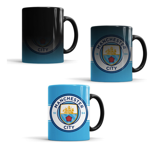 Taza Mágica Manchester City  Termosensible