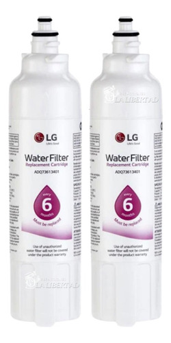 2 Filtro Para Refrigerador LG Lt800p Adq73613401 Original