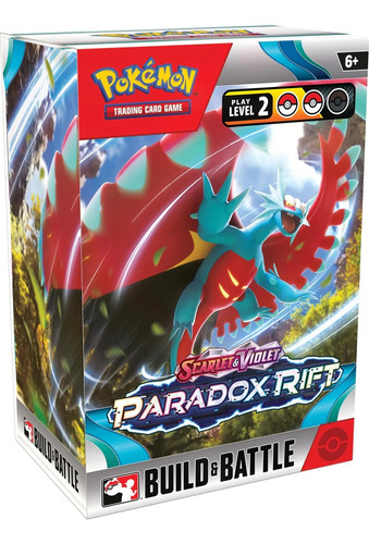 Pokemon Tcg S & V Paradox Rift Build & Battle Lvl 2 Inglés