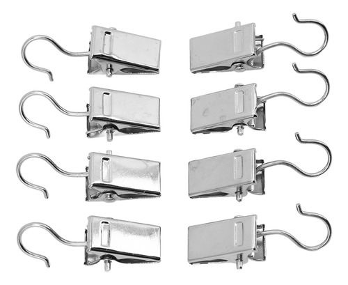 Cortina Con Clips Para Fotos, 100 Unidades, Metal De Primera