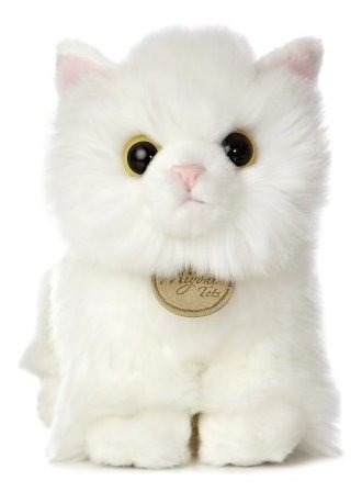 Gatito Angora De 7.5 Pulgadas, Blanco G2