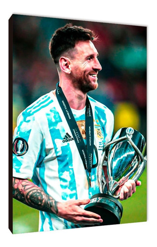 Cuadro Messi Argentina Finalissima 2022 Varios Mod 60x90 (3)