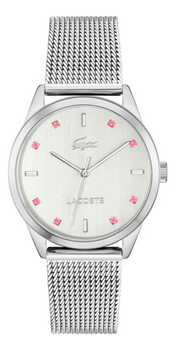 Relógio Lacoste Feminino Aço Prateado 2001342