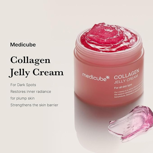 Creme De Gelatina De Colágeno Medicube 50ml Com Niacinamida