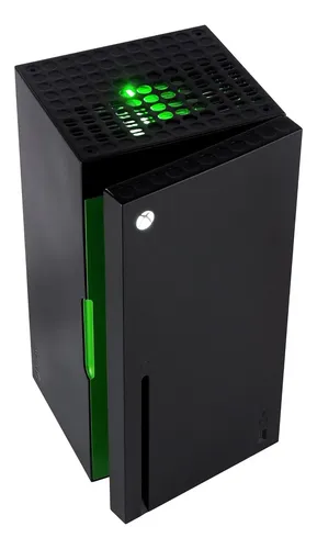 Geladeira Xbox Series X Replica Mini Fridge Cooler Microsoft