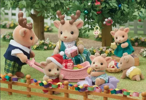 Sylvanian Families Familia De Renos Ternurines Juguetes 2024