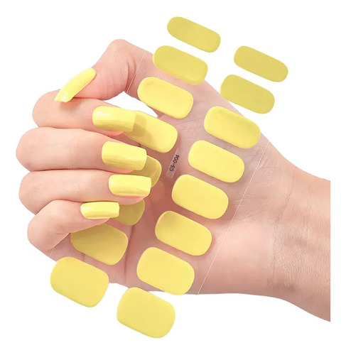 Set De 16 Stickers De Uñas Manicure Instantánea