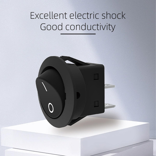 Lcocove Jd - 2 Interruptores Basculantes Redondos De Corrien