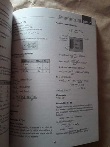 Imagen 9 de 10 de Solucionario Admision Uni Fisica Y Quimica Lumbreras
