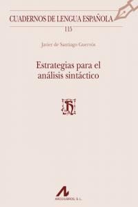 Estrategias Para El Análisis Sintáctico (libro Original)