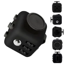 Comprar Terapia De Atención Del Cubo Negro Fidget Ansiedad Estrés So