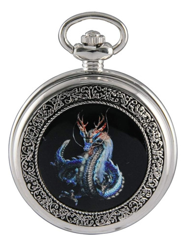 Vigoroso Relojes Steampunk Cool Evil Dragon Esmalte Pintura