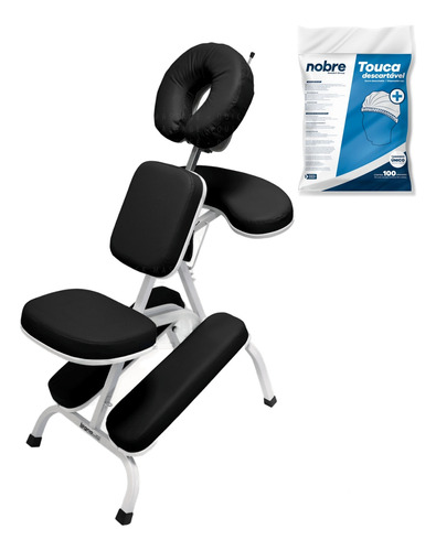 Cadeira Quick Massage Legno Brinde Protetor P/ Rosto / Touca
