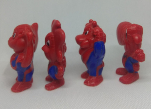 Lote De Figuras Kellogs Spiderman (Usado)