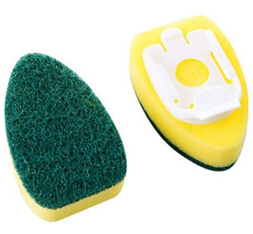 Esponja DISH WAND esponja mango y dosificador 2 en 1 de esponja 2 u