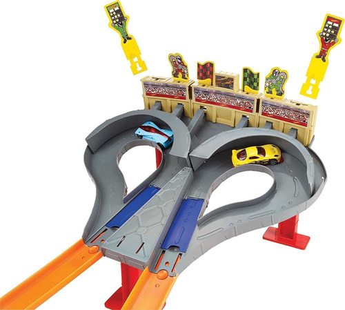 Hot Wheels Super Speed Blastway Track Set, 1 Hot Wheels C...