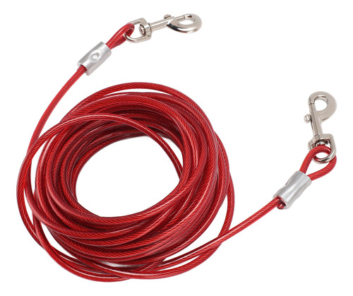 Cable De Amarre Para Perros, Alambre De Acero De Doble Cabez