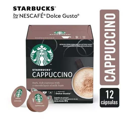 Capsulas Cafe Dolce Gusto Starbucks Cappuccino X12 Unidades