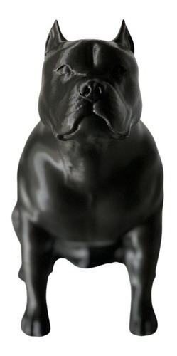 Pitbull 3d - (15cm) - Estatua Cachorro Decorativo
