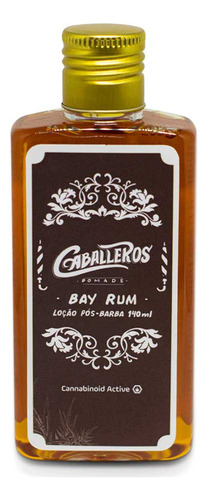 Loção Pós Barba Bay Rum After Shave 140ml Caballeros
