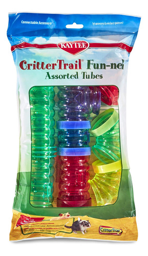 Kaytee Sp60575 Crittertrail Fun-nels Assorted Tubes