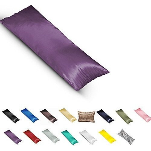 Satinado Cuerpo Taoson Sedoso Suave Funda De Almohada Al